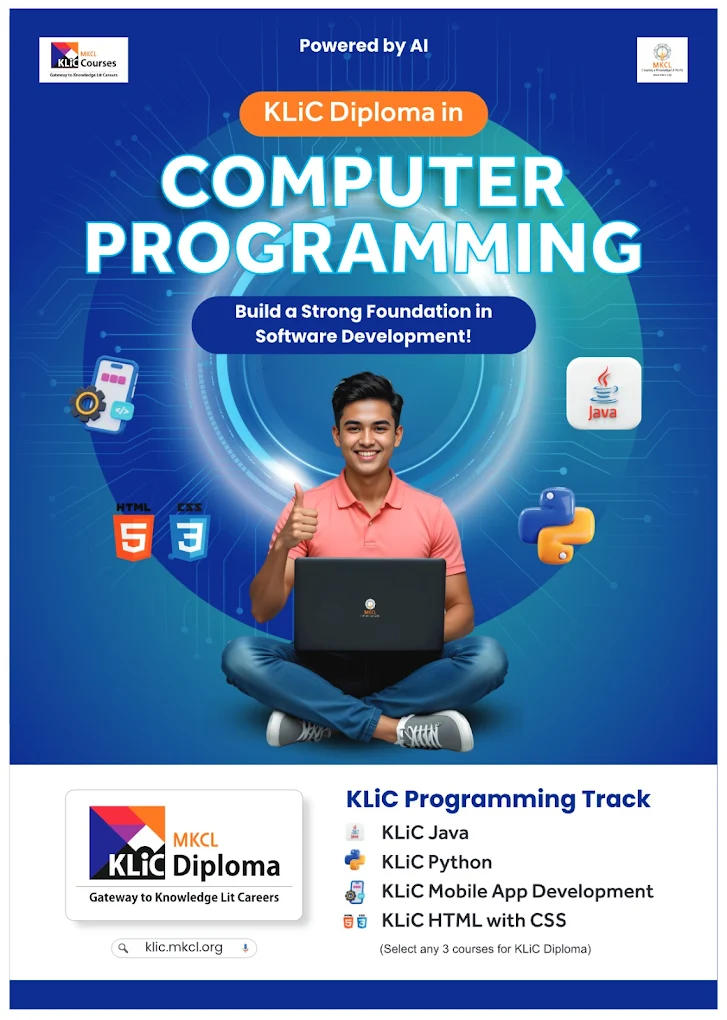 KLIC Diploma in Computer Programming 1
